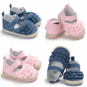 Baby Girl Soft Crib Shoes