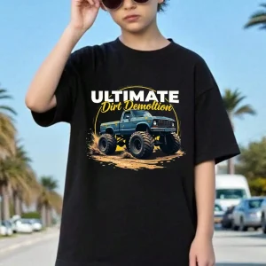 Monster Truck Oversized Tee