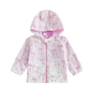 Cute Baby Girls Hooded Jacket