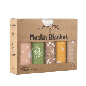 Multi-Functional Muslin Blankets