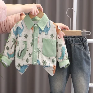 Boy's Fashion Dinosaur Set