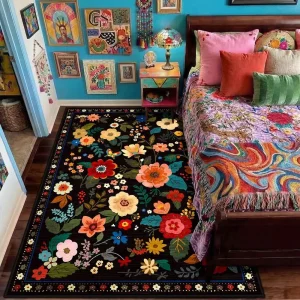 5X7 Rug Washable Low Pile PlayroomBedroom