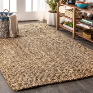 Jute Area Rug, 3x5 Play Room, Bedroom